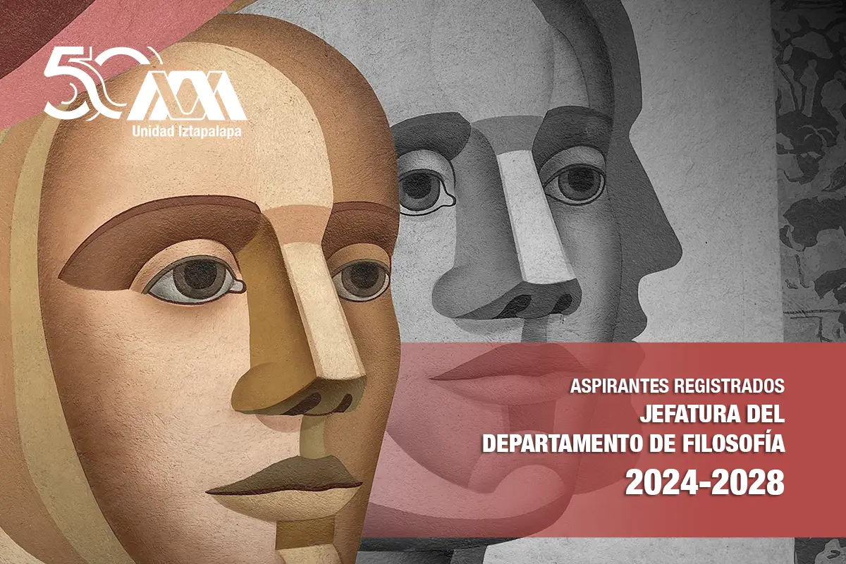 ASPIRANTES REGISTRADOS. JEFATURA DEL DEPARTAMENTO DE FILOSOFÍA, 2024-2028