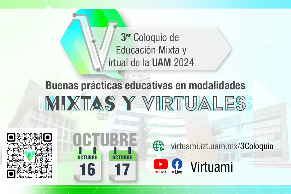 3er Coloquio de Educación Mixta y Virtual en la UAM