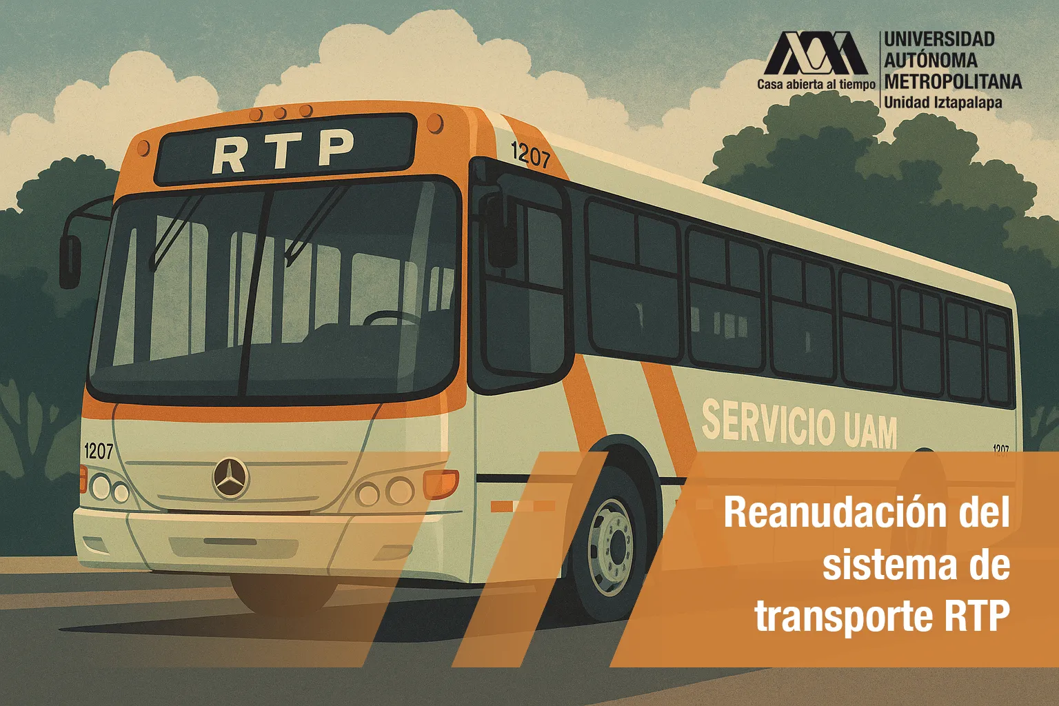 Reanudación del sistema de transporte RTP