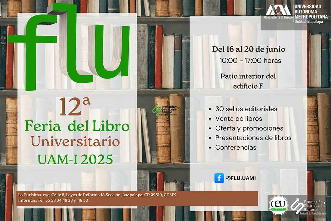12ª Feria del Libro Universitario UAM-I 2025