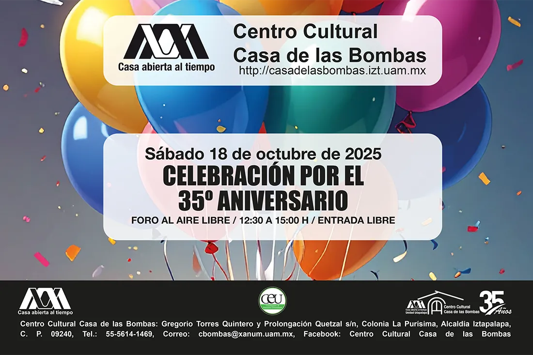 Celebración por el 35 Aniversario del Centro Cultural Casa de las Bombas