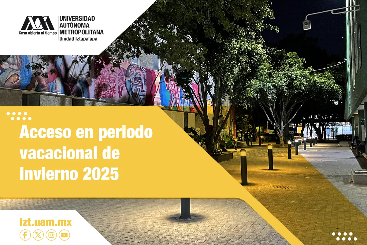 Acceso en periodo vacacional de invierno 2025